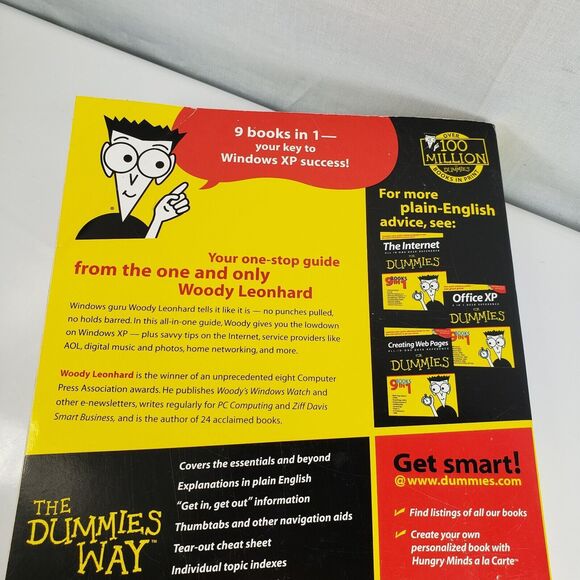Windows XP All-In-One Desk Reference For Dummies  (FOR By Woody Leonhard **NEW** - Picture 4 of 16